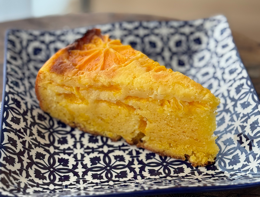 本物のオレンジケーキ